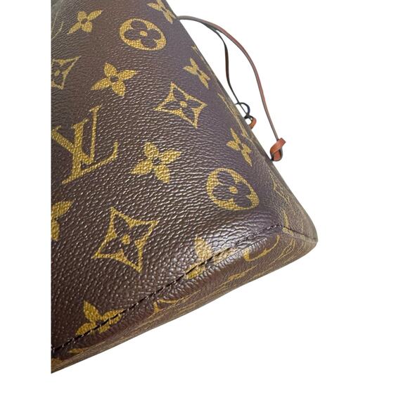 Louis Vuitton NWOT NeoNoe MM Bucket Bag in Caramel w/Dust Bag, Box & Ribbon - Picture 9 of 16